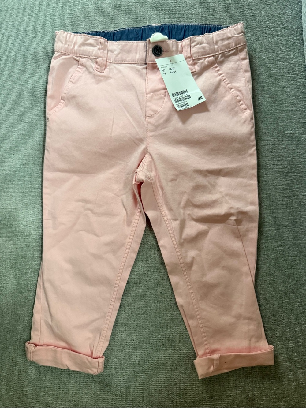 NWT H&M Light Pink Kids Chino Pants